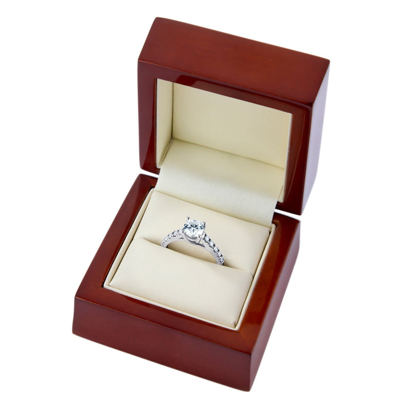 Costco diamond ring 1.25ctw round brilliant 18ct white gold (British brand)