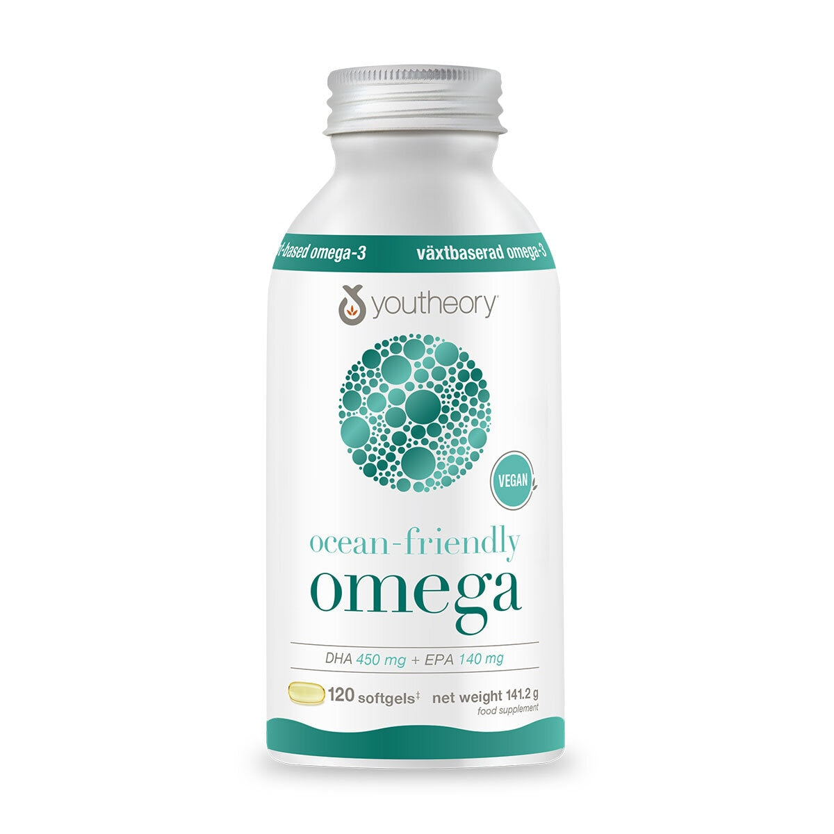Youtheory Ocean Friendly Omega supplement 120 count (British brand)
