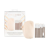 Eye Candy ultimate eye brush set and makeup bag (British brand)