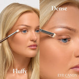 Eye Candy ultimate eye brush set and makeup bag (British brand)