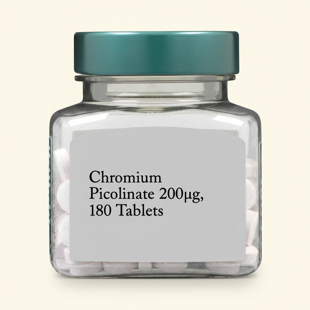 Holland & Barrett Chromium 200ug 180 Tablets, UK version