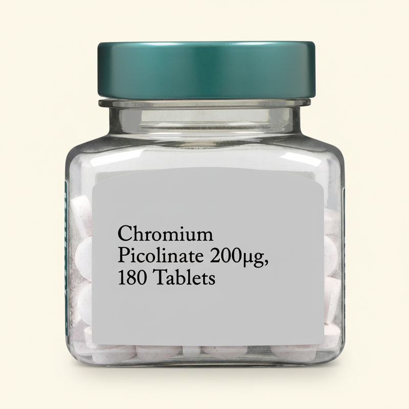 Holland & Barrett Chromium 200ug 180 Tablets, UK version
