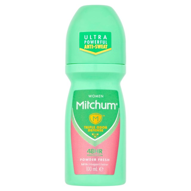 Mitchum Advanced Powder Fresh Roll On Deodorant   100ml