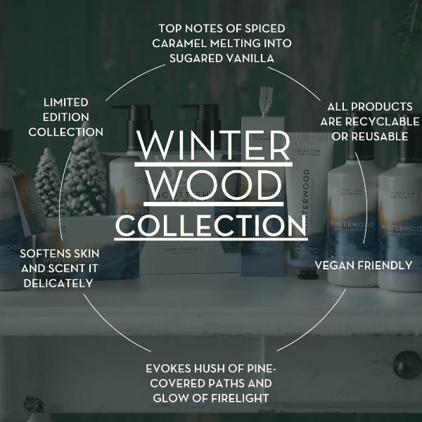 Scottish Fine Soaps Winterwood gift boxed hand cream 75ml, UK version