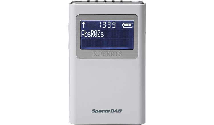 Roberts Sports DAB5 portable DAB radio, imported from the UK