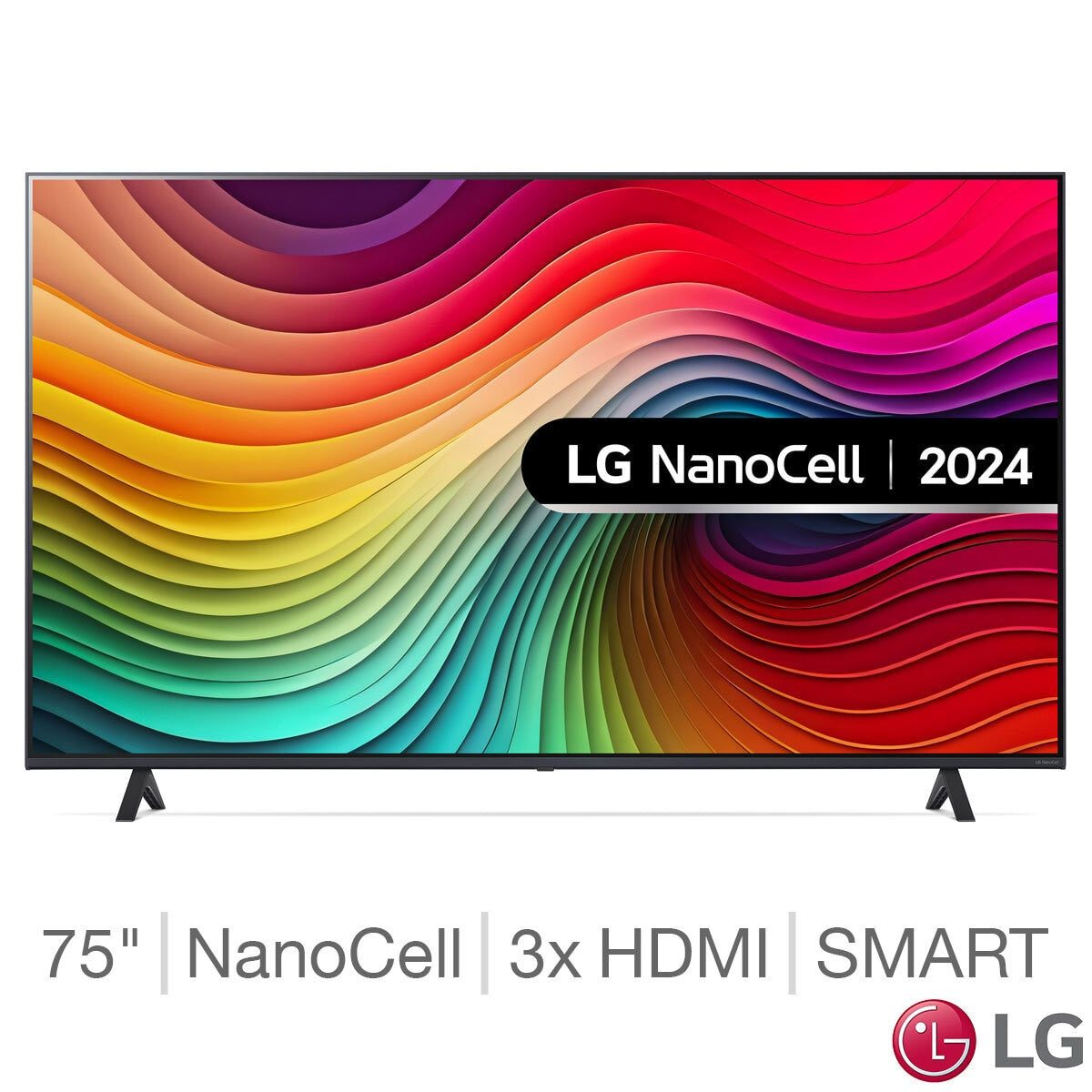 LG 75NANO82T6B 75 Inch NANO 4K Ultra HD Smart TV GOODS Costco UK