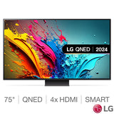 LG 75QNED87T6B 75 Inch QNED 4K Ultra HD Smart TV 504996 GOODS Costco UK