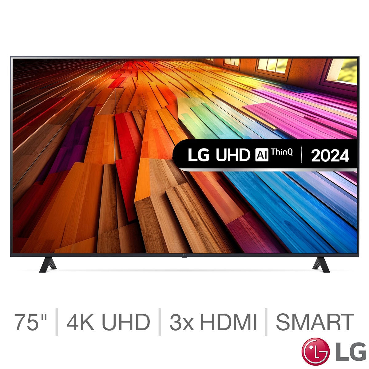 LG 75UT80006LA 75 Inch 4K Ultra HD Smart TV GOODS Costco UK