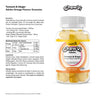 Multivi turmeric ginger gummies orange flavour, imported from the UK