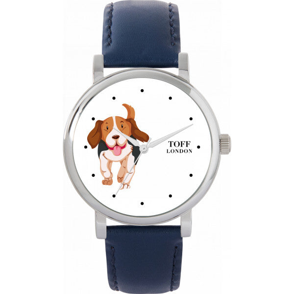 Toff London ladies beagle dog watch 38mm (British brand)