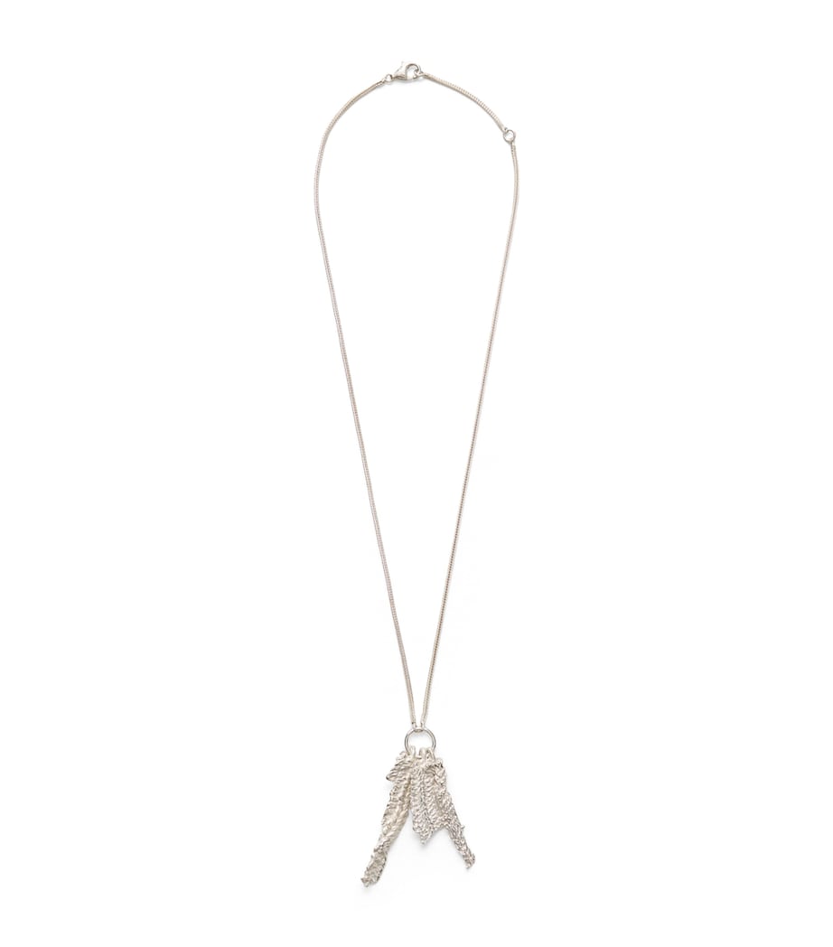 Our Legacy sterling silver knit necklace (British brand)