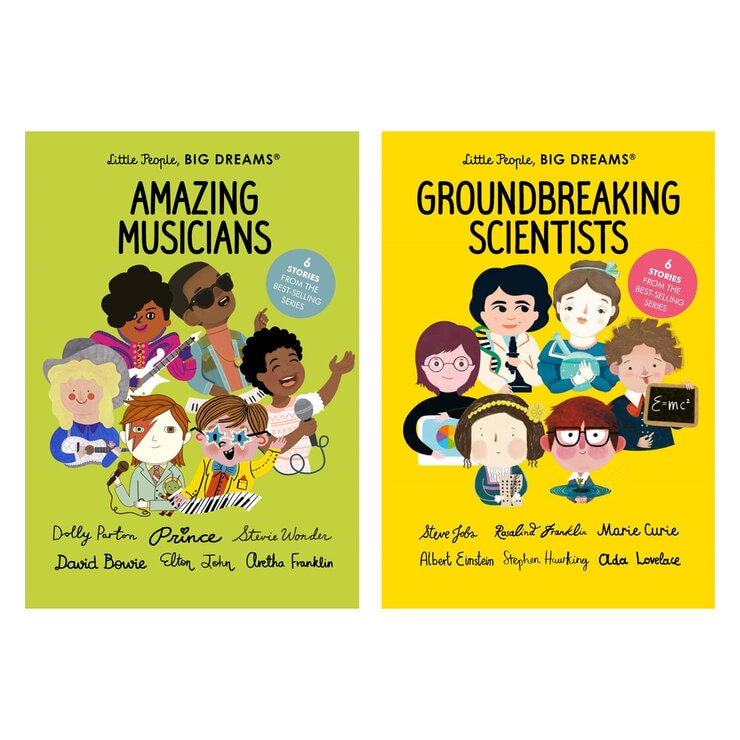 Little People Big Dreams children's book anthology - British product