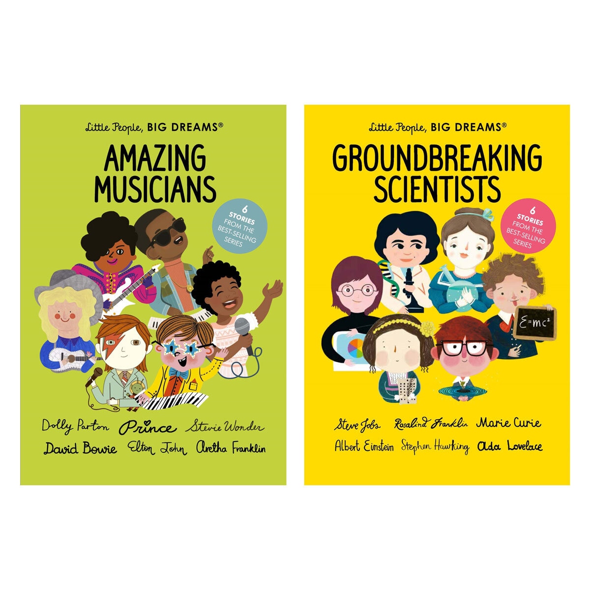 Little People Big Dreams children's book anthology - British product