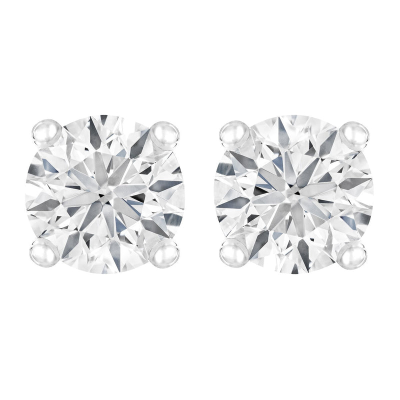 Costco 0.80ctw diamond stud earrings round brilliant cut (British brand)