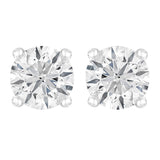 Costco 0.80ctw diamond stud earrings round brilliant cut (British brand)