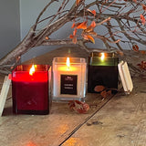 Torc fragranced candle 3 pack with wooden lids (British brand)