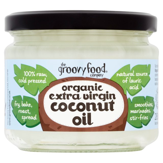 Groovy Food Organic Extra Virgin Coconut Oil   283ml GOODS M&S   