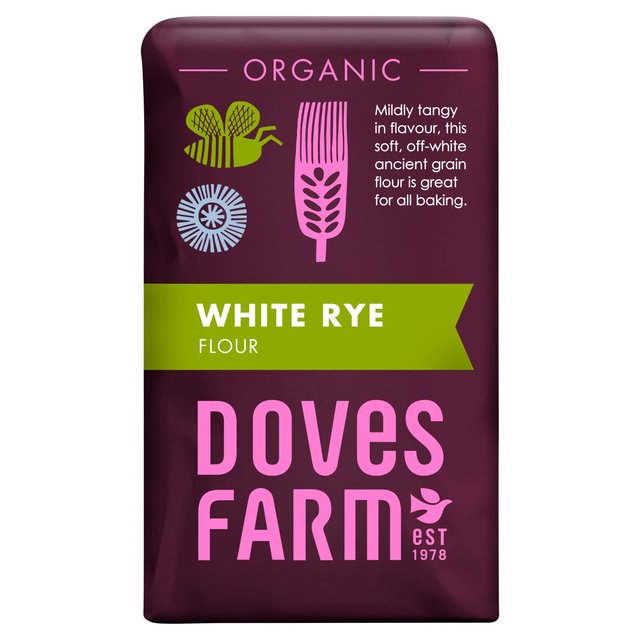 Doves Farm Organic White Rye Flour   1kg