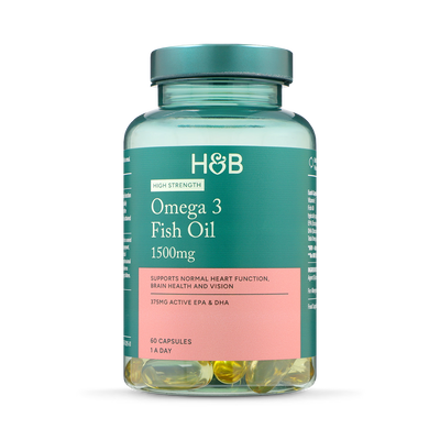 Holland & Barrett Holland & Barrett Omega 3 Fish Oil 1500mg 60 Capsules- Buy online at McGrocer