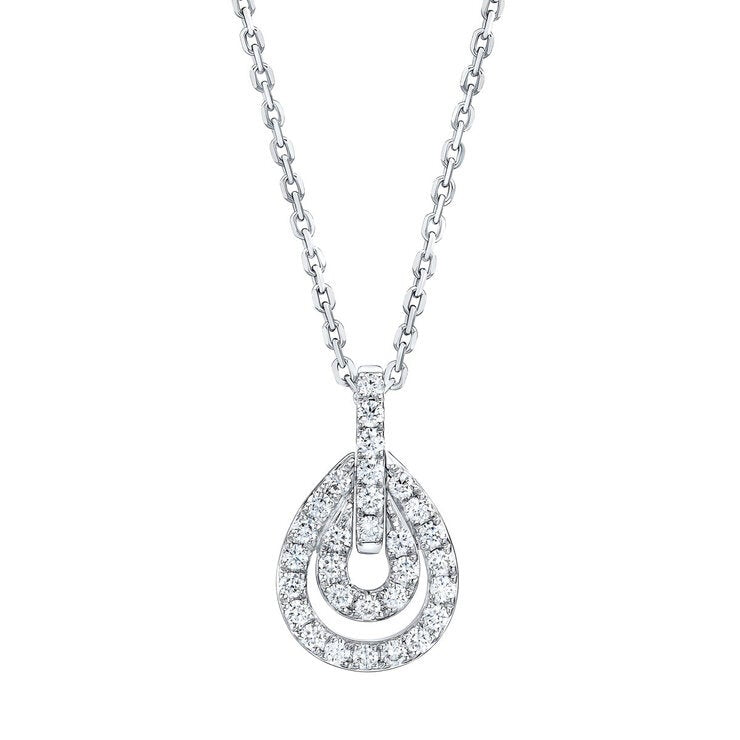 Costco 0.50ct diamond pendant round brilliant 14ct white gold, UK version