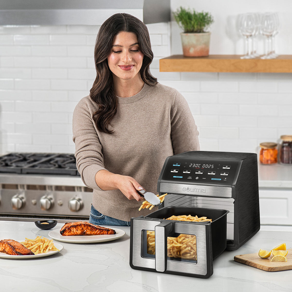 Gourmia digital air fryer 7.6L - British product