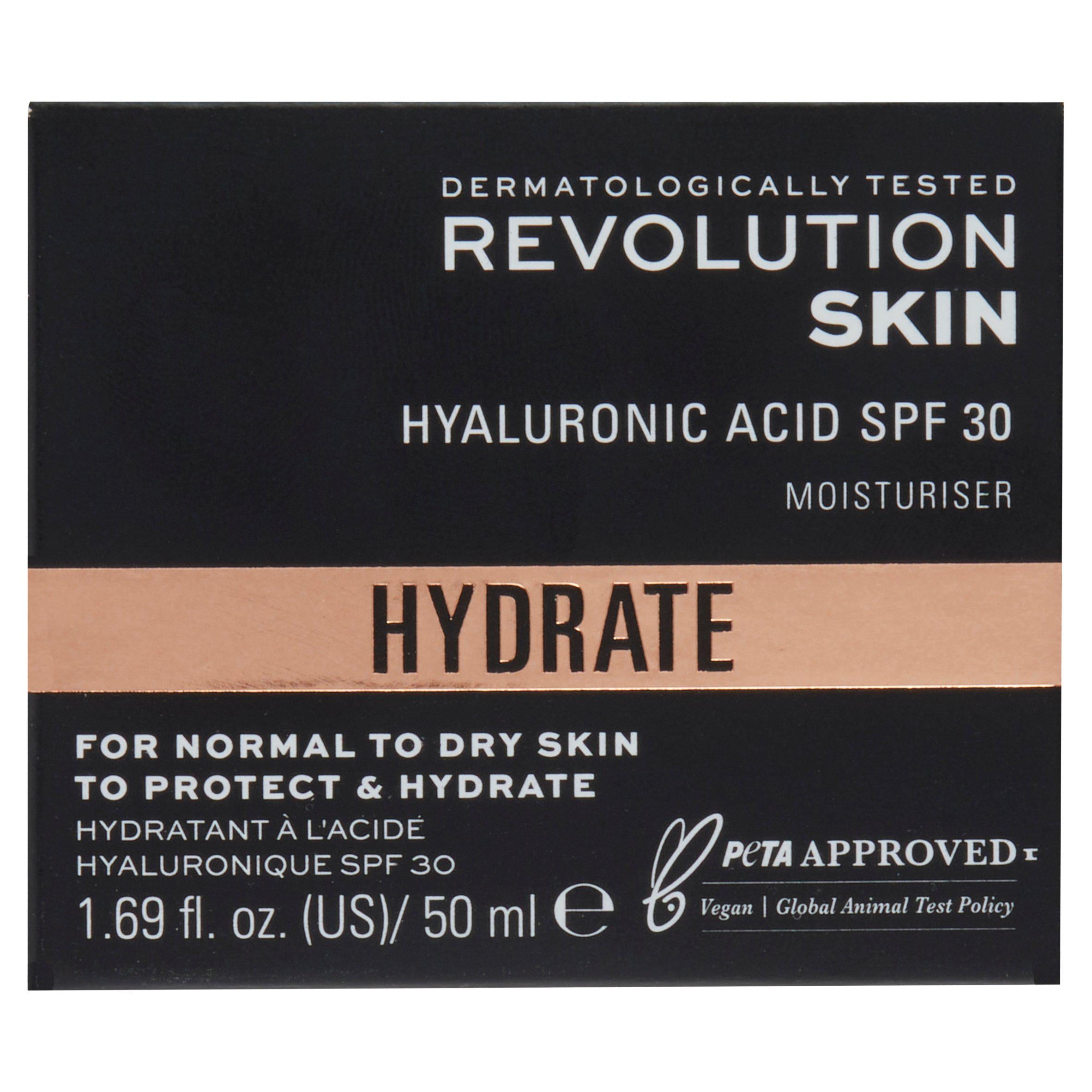 Revolution Moisture Cream SPF30 Protecting Boost Normal to Dry 50ml All Sainsburys   