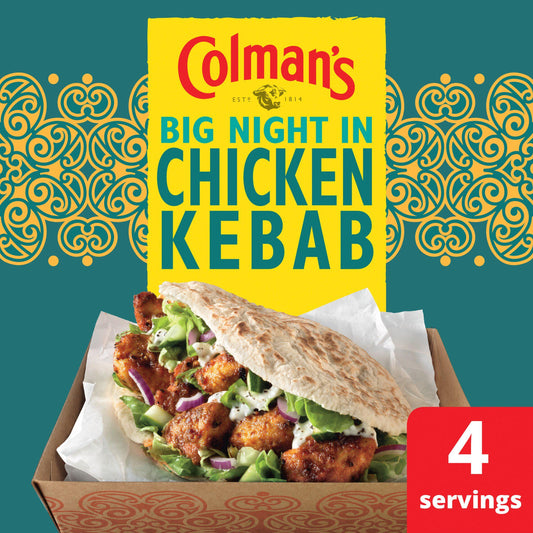 Colman's Big Night In Chicken Kebab Recipe Mix 30g GOODS Sainsburys   