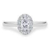 Costco diamond halo ring 0.54ctw - British product