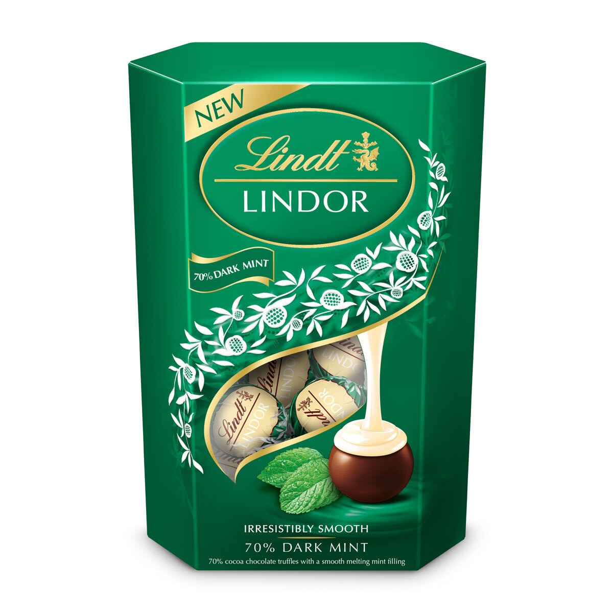 Lindt Lindor Dark Mint & Irish Cream Chocolate Truffles, 4 x 200g GOODS Costco UK