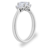 Costco emerald cut diamond ring 1ctw - British product