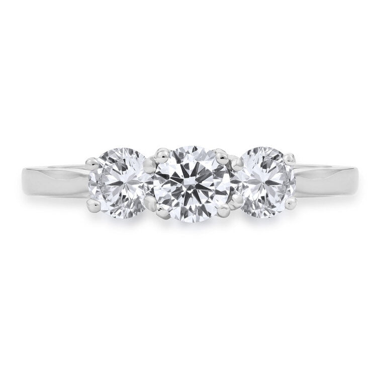 Costco round brilliant diamond ring 1.00ctw - British product