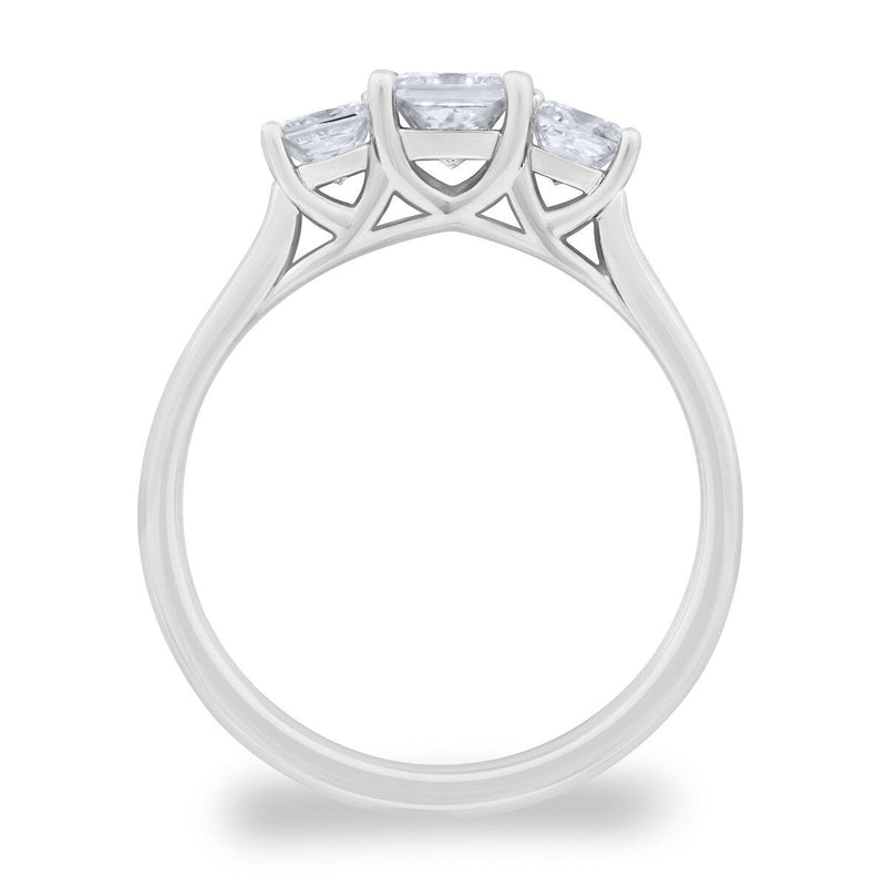 Costco 1ct princess cut diamond ring size K, imported from the UK