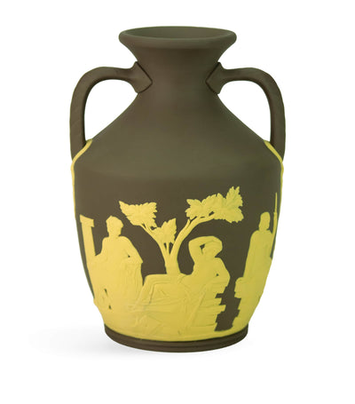 Harrods Wedgwood Small Iconic Portland Ceramic Vase 15.5cm- Buy online at McGrocer