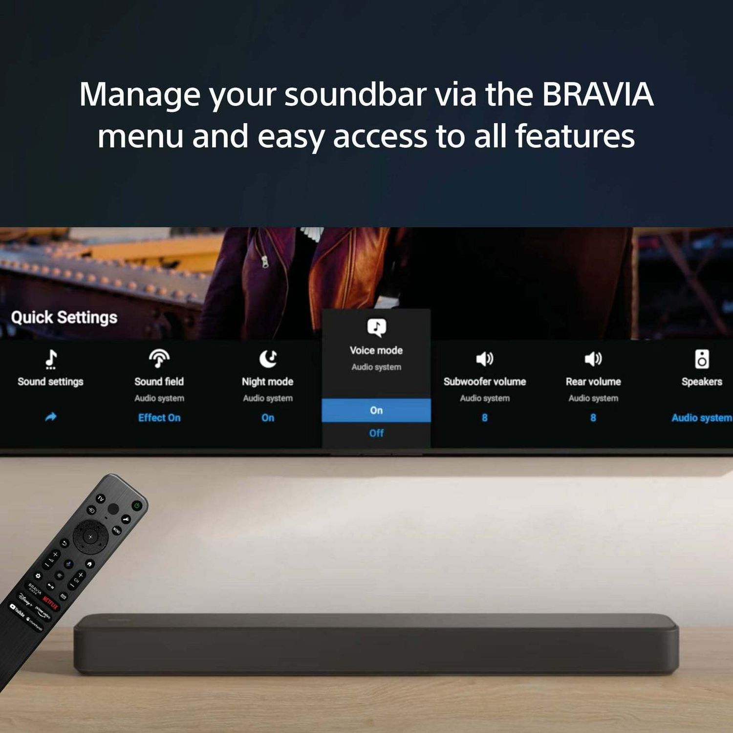 Sony HTS2000 soundbar 3.1 channel 80cm - British product