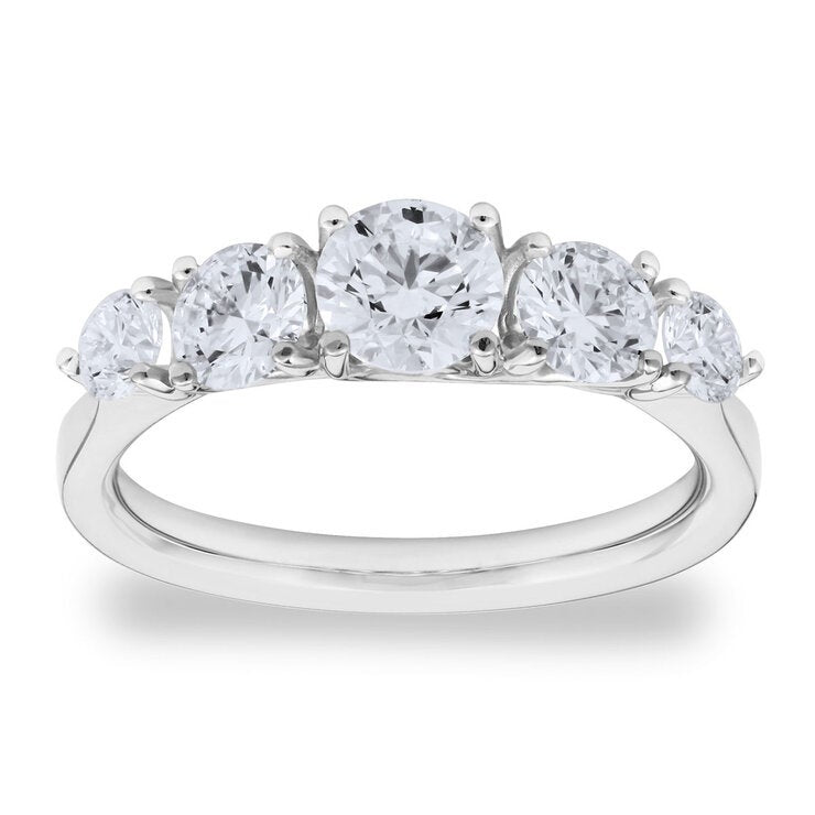 Costco 1.57ct round brilliant diamond ring size K (British brand)