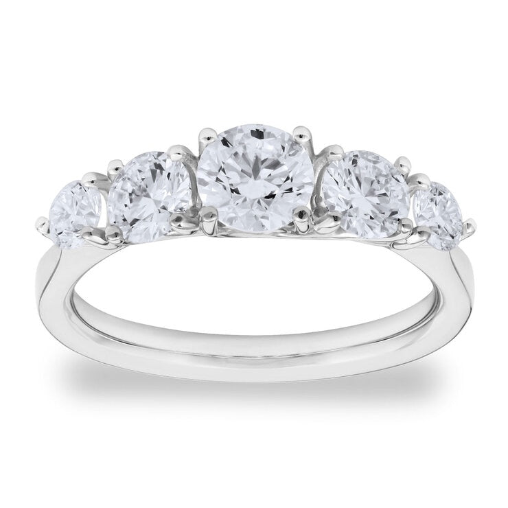 Costco 1.57ct round brilliant diamond ring size K (British brand)