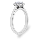Costco platinum diamond halo ring 0.64ctw, imported from the UK