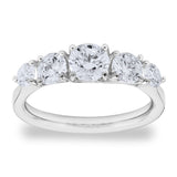 Costco 1.57ct round brilliant diamond ring size K (British brand)