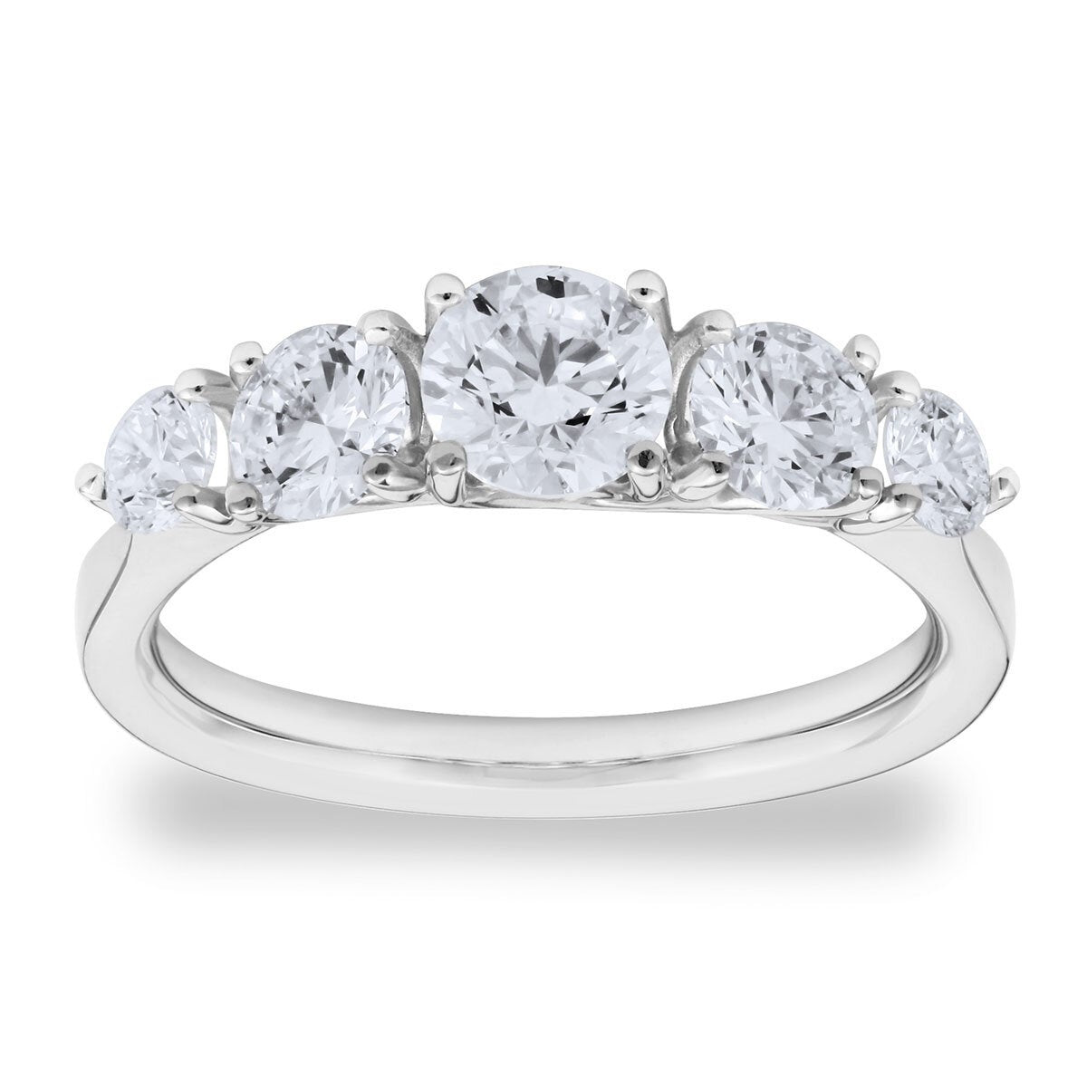 Costco diamond ring 1.57ct round brilliant cut size M (British brand)