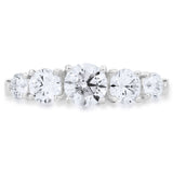 Costco 1.57ct round brilliant diamond ring size K (British brand)