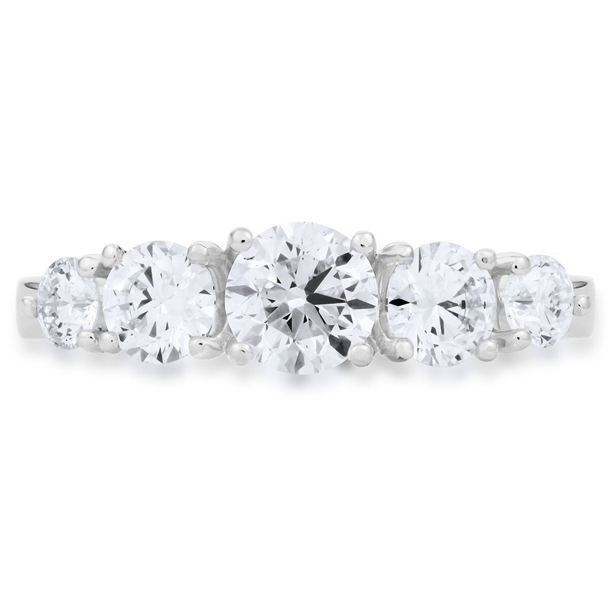 Costco diamond ring 1.57ctw round brilliant size J - British product