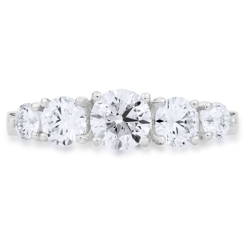 Costco diamond ring 1.57ct round brilliant cut size M (British brand)