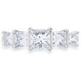 Costco princess cut diamond ring 2.00ctw white gold (British brand)