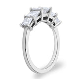 Costco princess cut diamond ring 2ct 18ct white gold, imported from UK