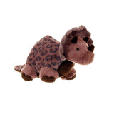 Snuggable Hottie brown dinosaur soft toy, UK version