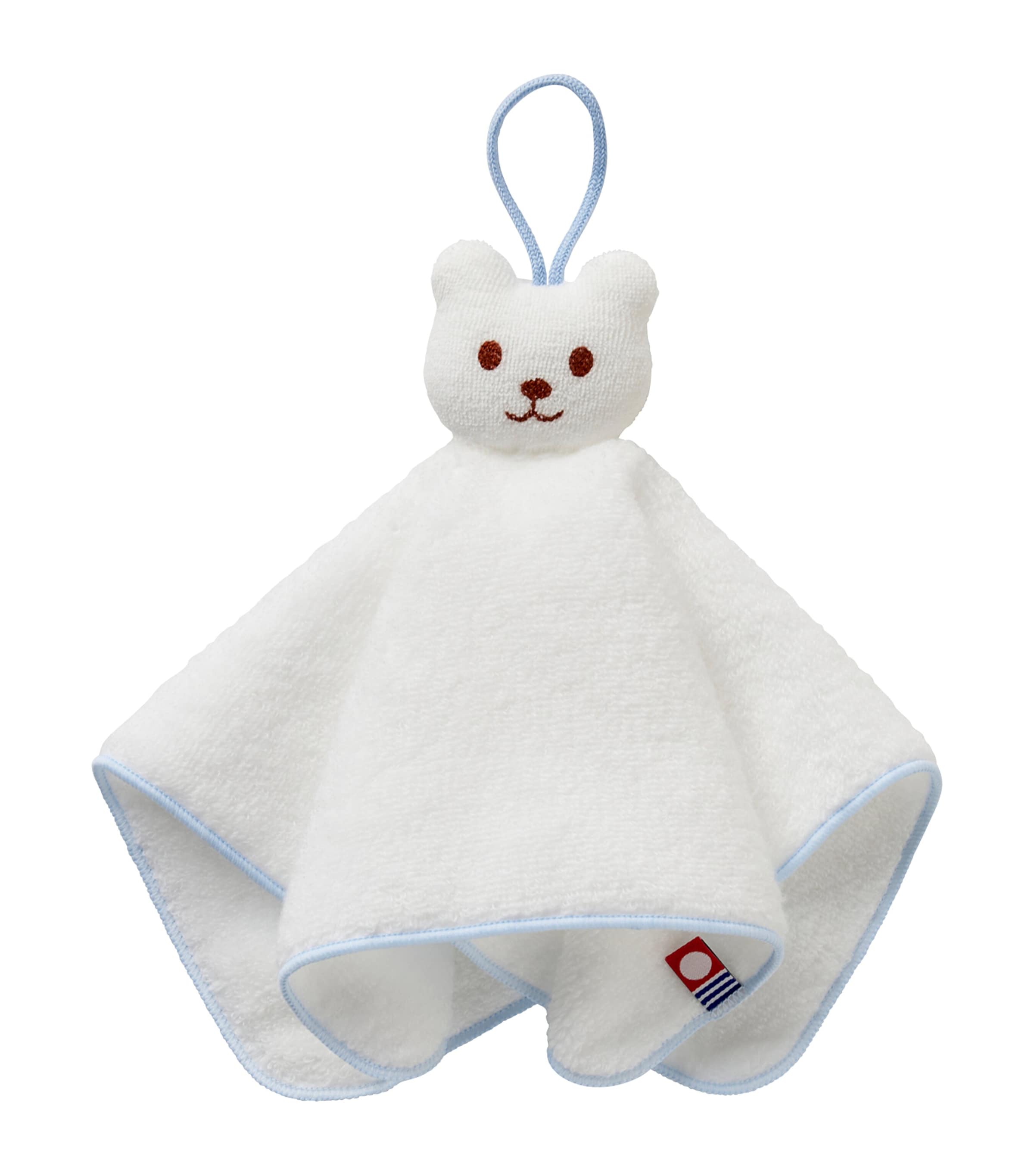 Miki House cotton bath poncho set with mitten and toy, UK version