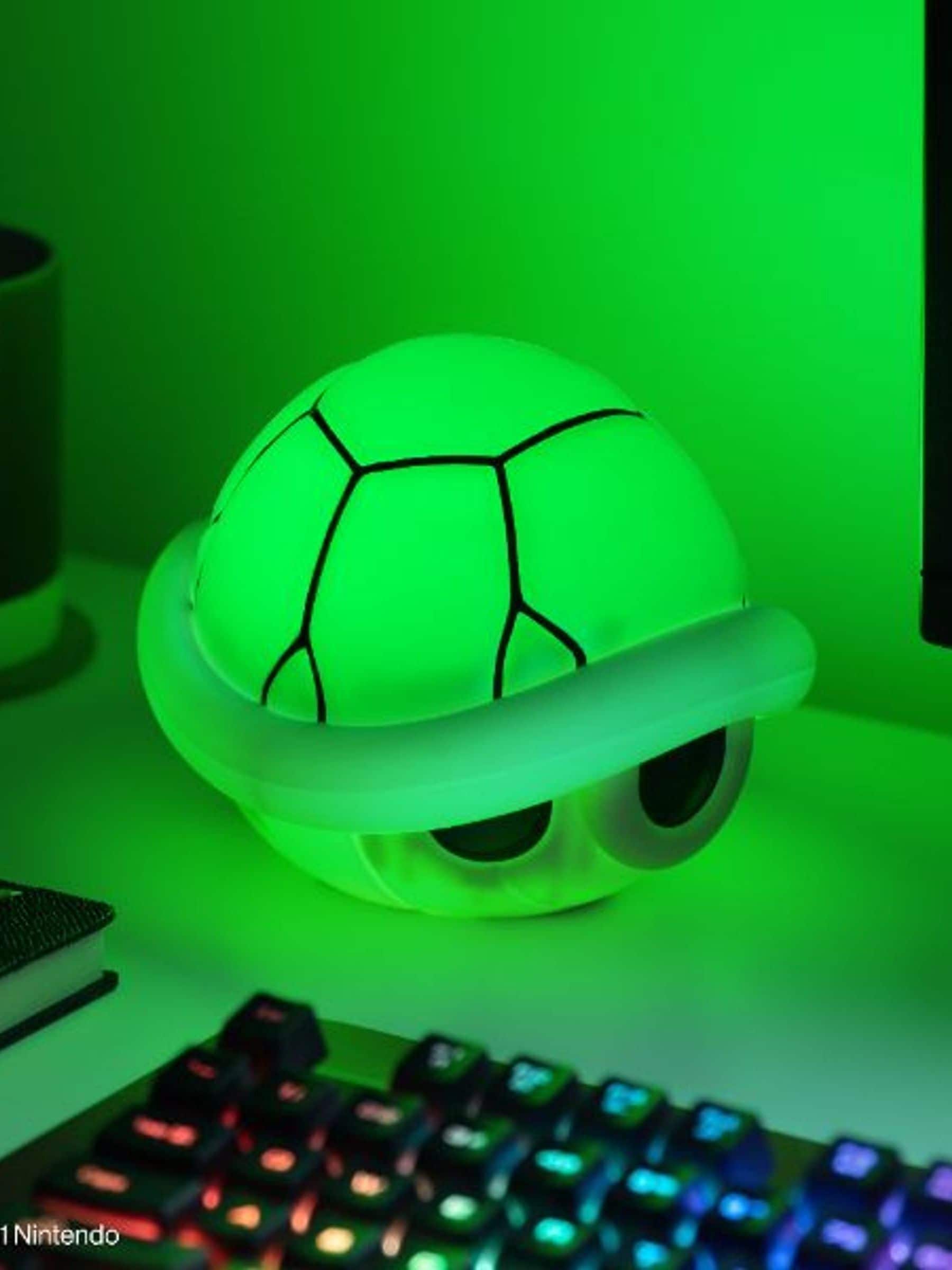Paladone Super Mario Green Shell Light 12cm, imported from the UK