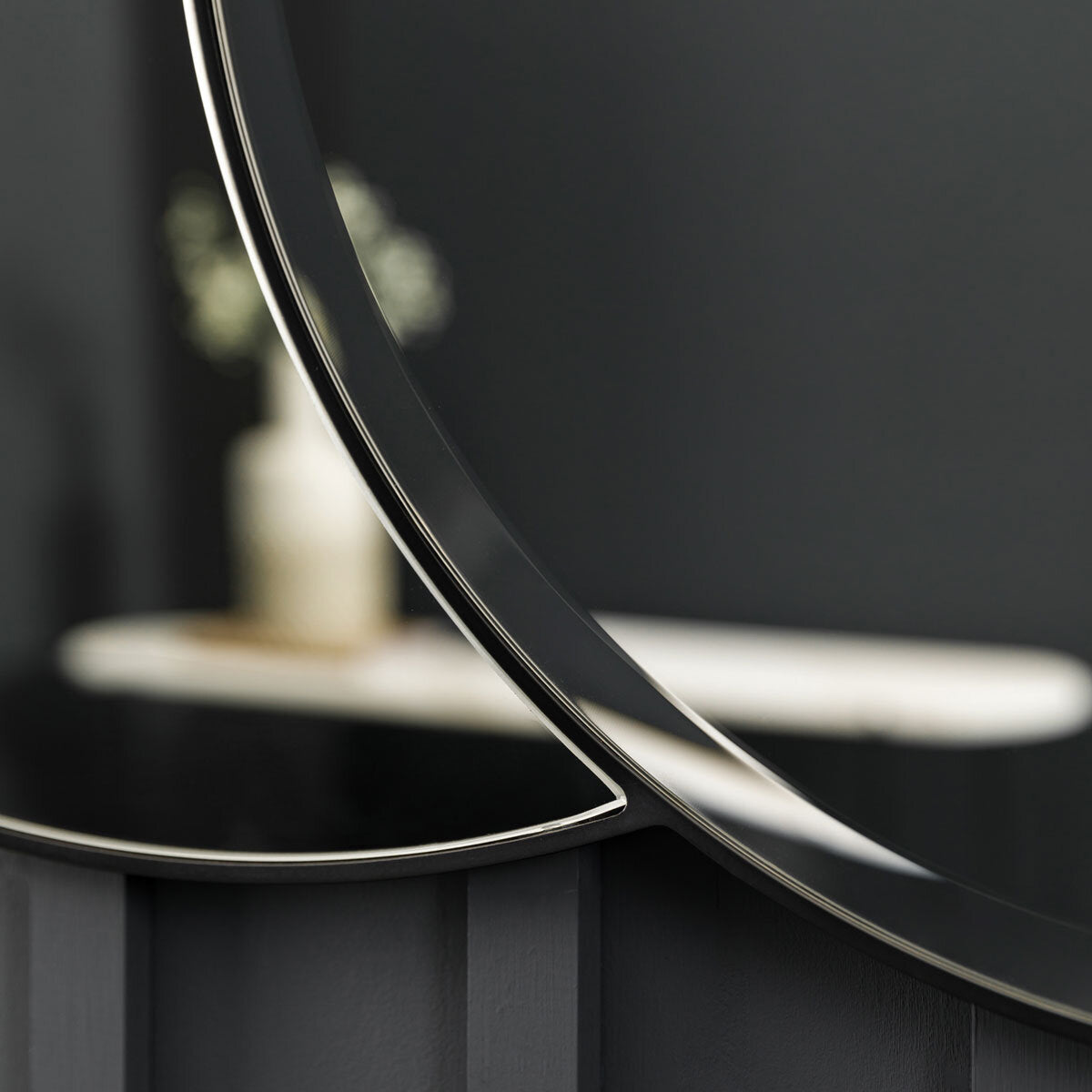 Gallery Ostia black dual mirror, UK version