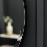 Gallery Ostia black dual mirror, UK version