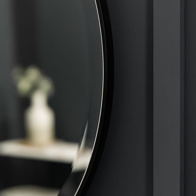 Gallery Ostia black dual mirror, UK version